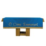 Devant d'Autel O COME EMMANUEL Bleu