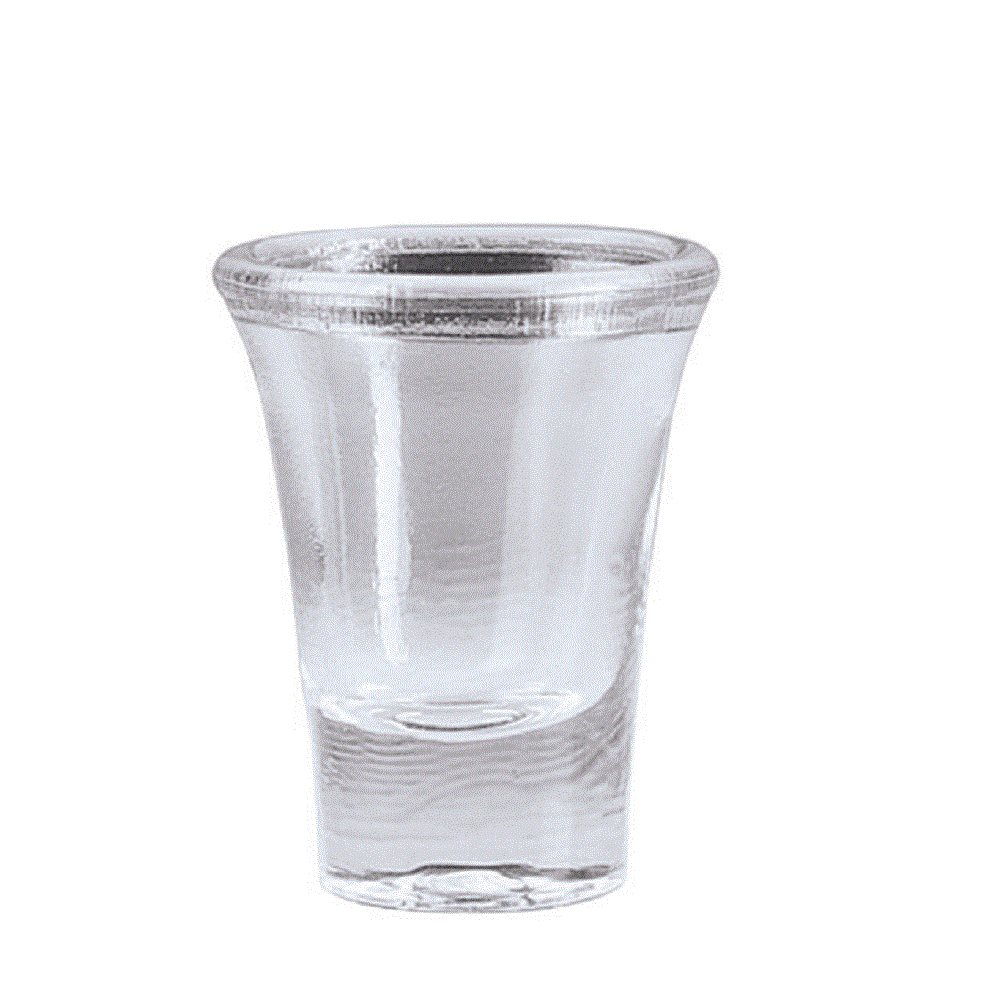 Coupe en verre pour ensemble de communion portative / dz