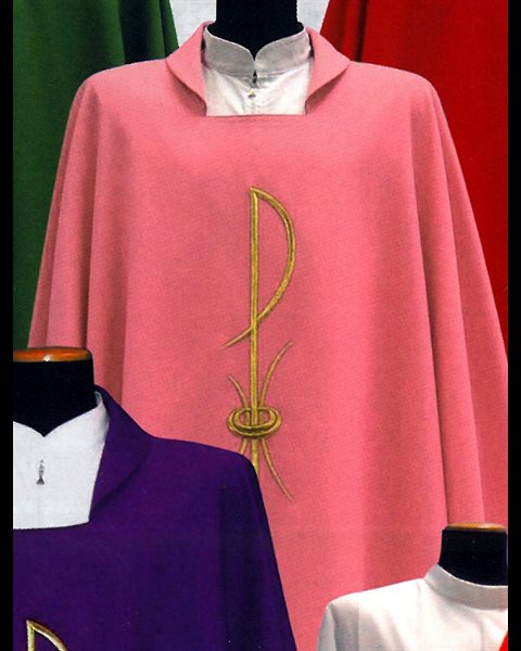 Chasuble and Stole #1205 Rose