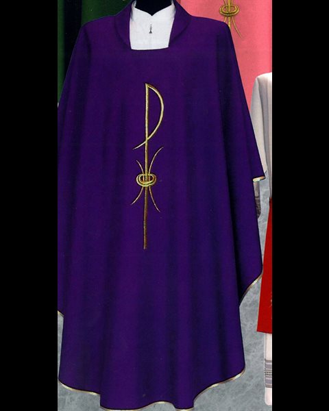 Chasuble and Stole #1205 Purple