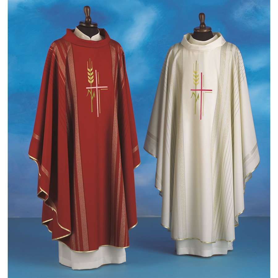 Chasuble and Stole #216 Red