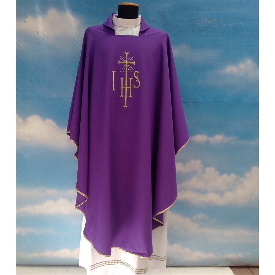 Chasuble and Stole #220 Purple