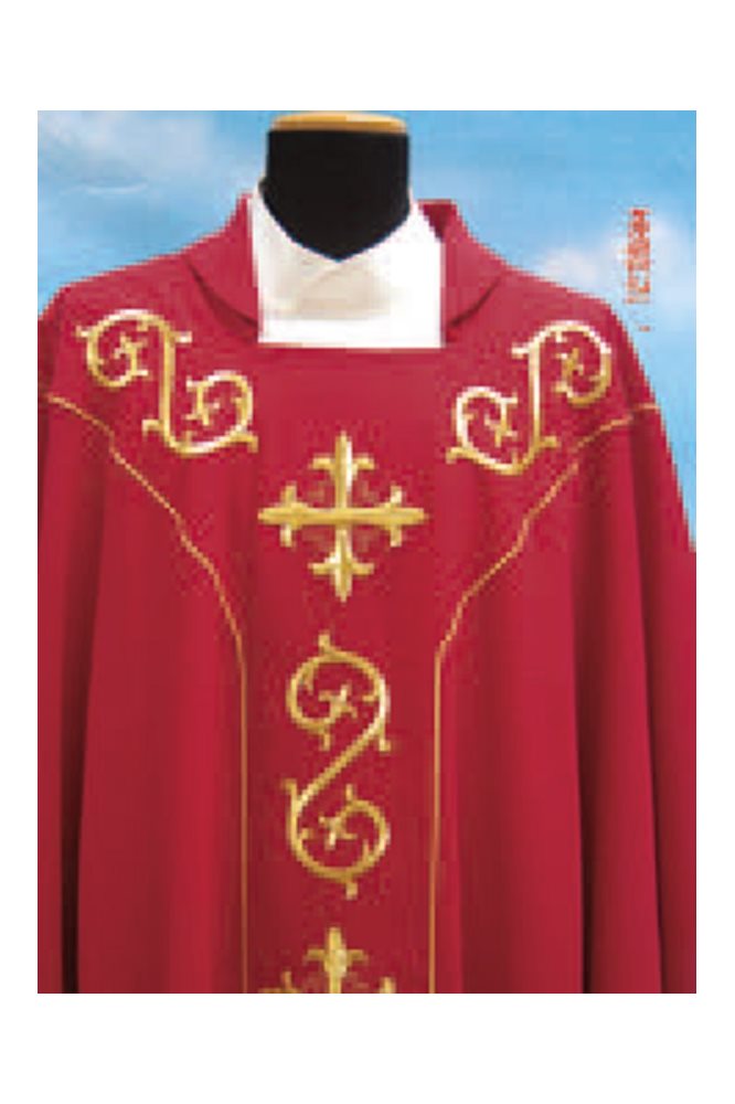 Chasuble et Étole #322 (45% LAINE, 55% POLYESTER) Chasuble et Étole #322 (45% LAINE, 55% POLYESTER)