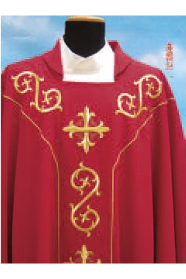 Chasuble et Étole #322 (45% LAINE, 55% POLYESTER)