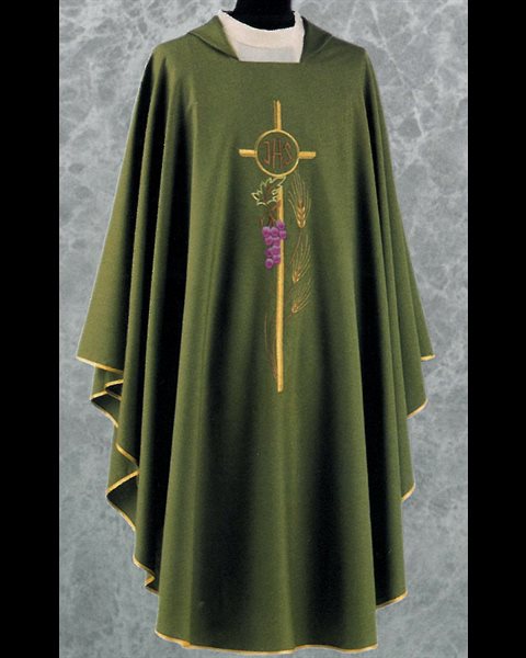 Chasuble and Stole #325 Green