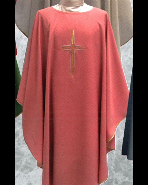 Chasuble and Stole #334 Rose