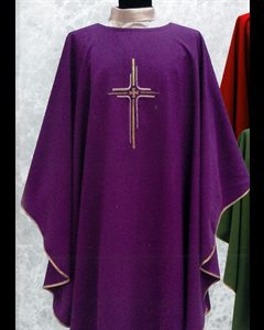 Chasuble and Stole #334 Purple