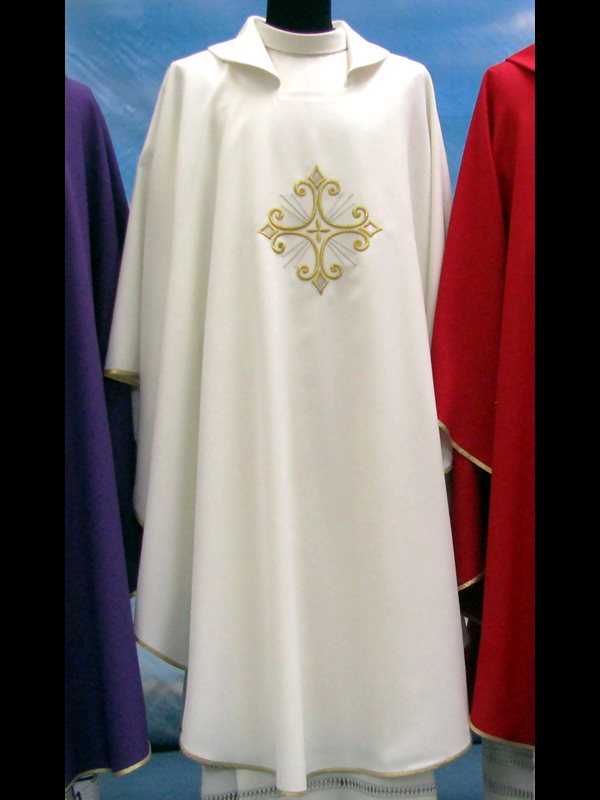 Chasuble and Stole #351 White