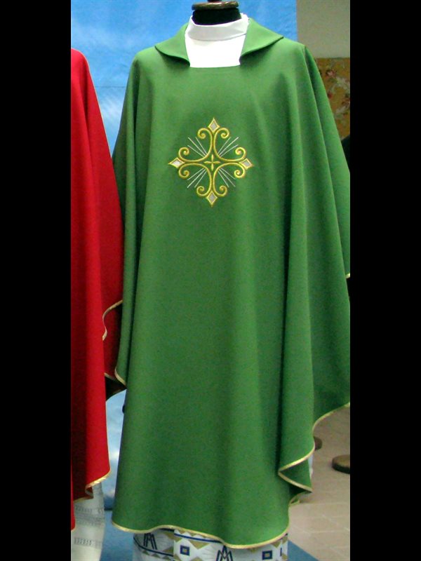 Chasuble and Stole #351 Green