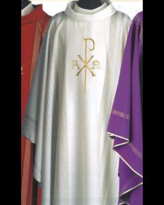 Chasuble et Étole #391 Blanche