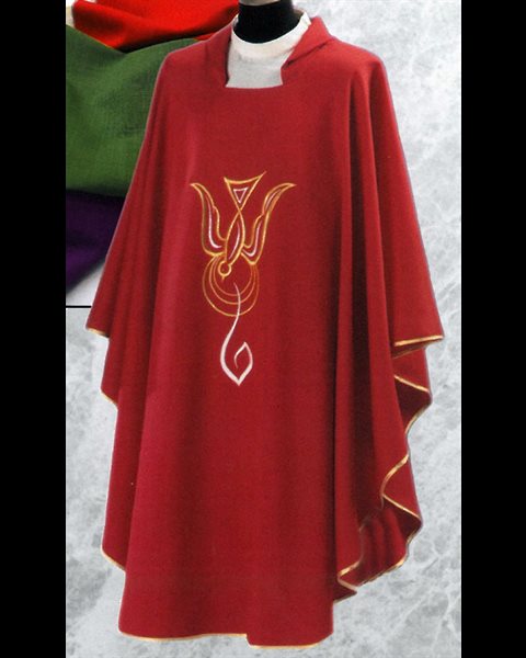 Chasuble et Étole #720 Rouge