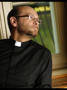 Clergy Shirt long sleeves 17 3 / 4" - 18" Black