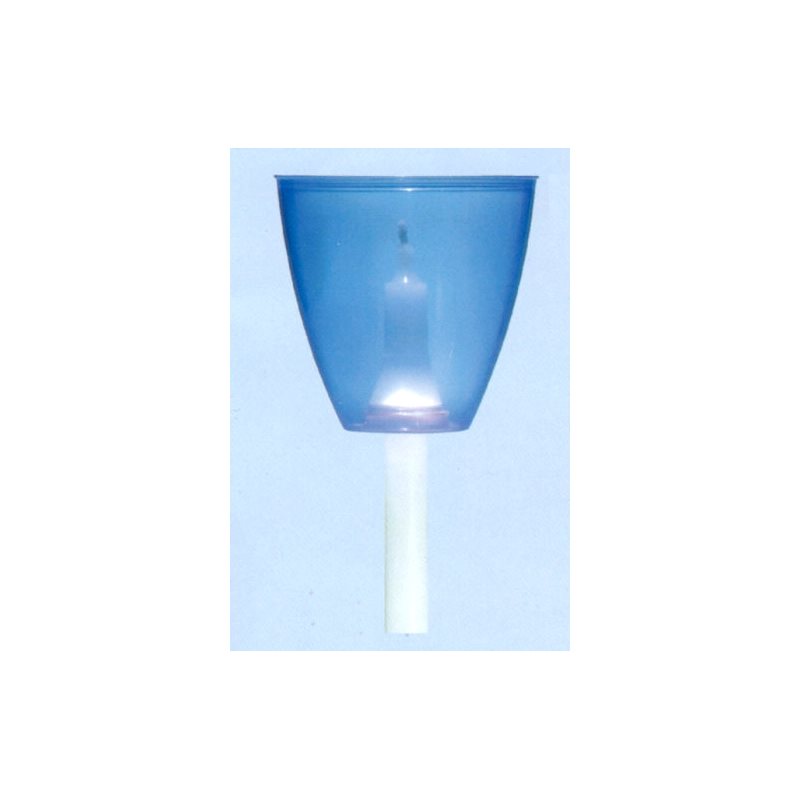 Plastic lantern Blue