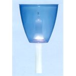 Plastic lantern Blue