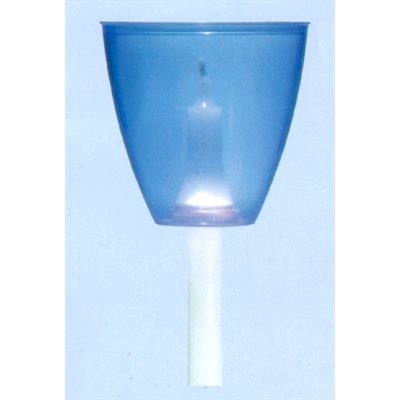 Plastic lantern Blue