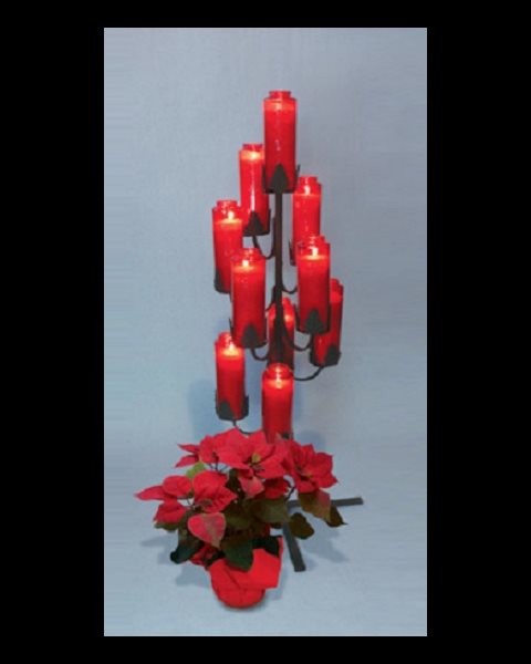 Votive Light Stand for 10 large light