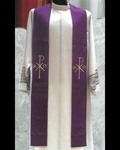 Étole de prêtre #391 violette