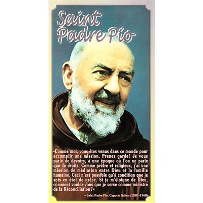 Prière et neuvaine à Saint Padre Pio