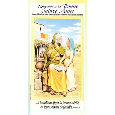 Neuvaine à la bonne Sainte Anne