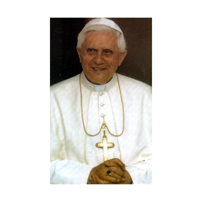 Magnetic Card Pope Benedict XVI, 2 1 / 8" x 3 3 / 8"