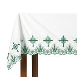 Green Eucharistic Altar Frontal, 96" x 52"