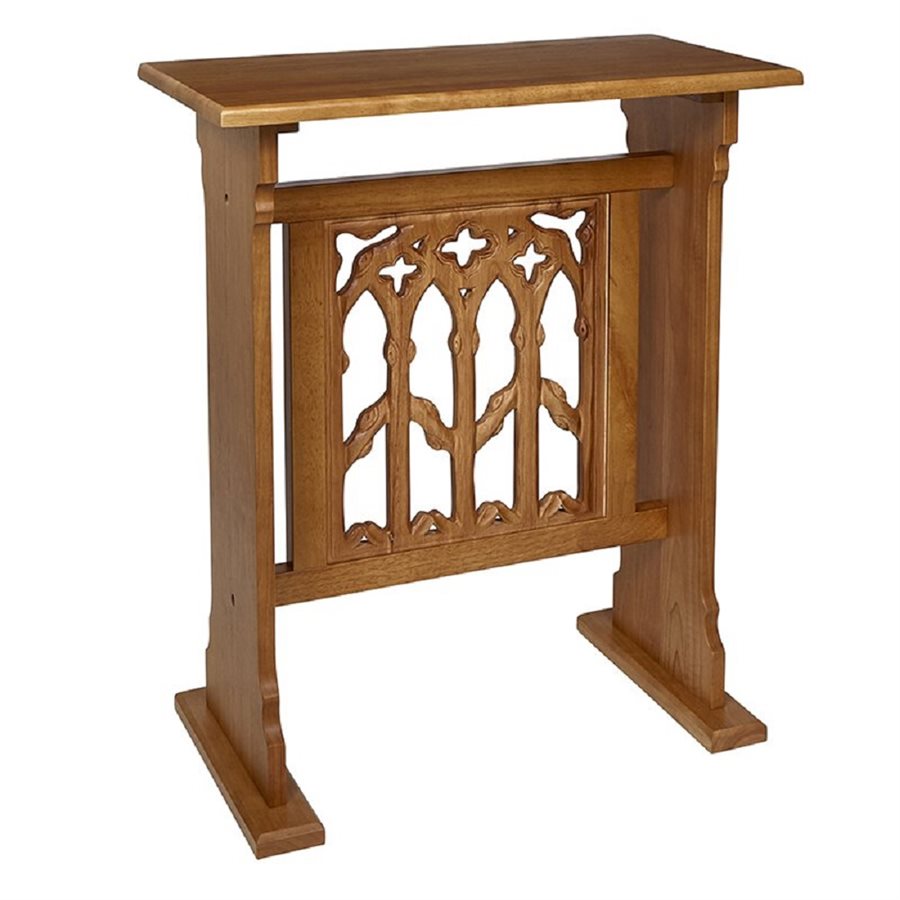 Canterbury Collection Credence Table - Medium Oak Stain