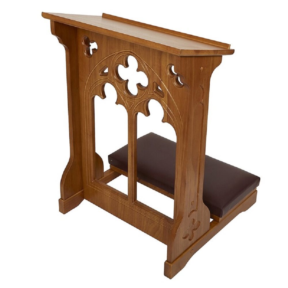 Windsor Collection Kneeler - Medium Oak Stain