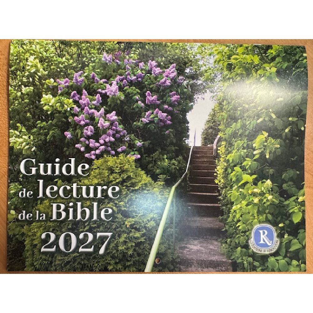 Calendrier Guide de lecture de la bible 2027