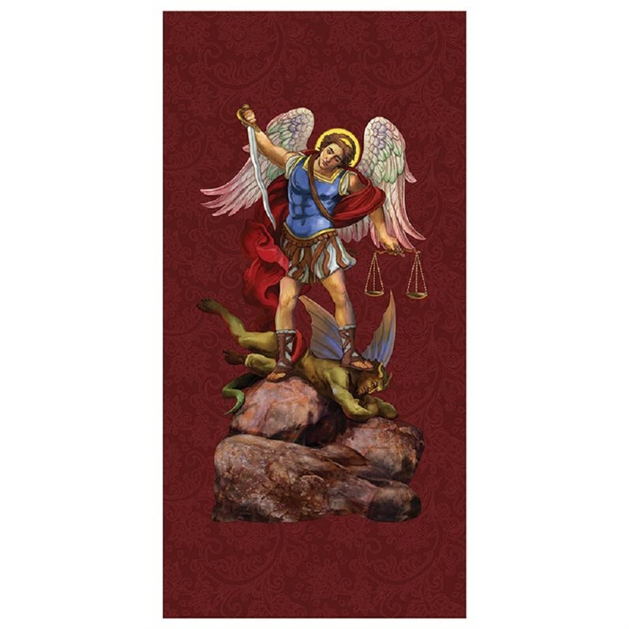 Sacred Image Series X-Stand Banner - St. Michael