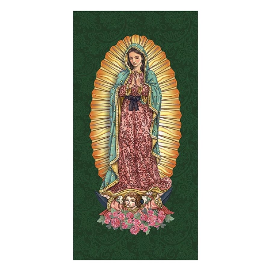 Sacred Image Series X-Stand Banner - Our Lady of Guadalupe