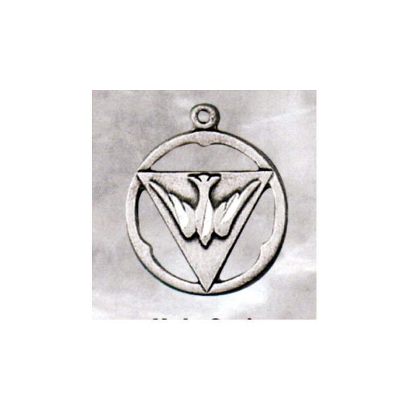 Holy Spirit Sterling Silver Medal, 3 / 4'' (1.9 cm)