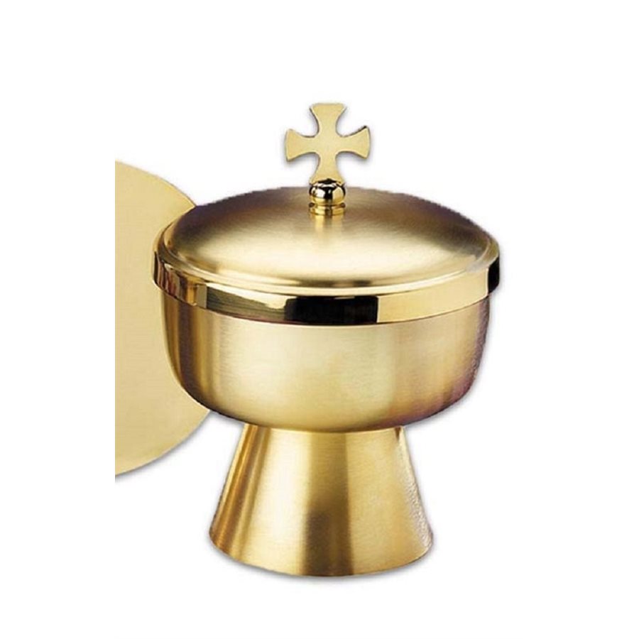 Ciborium with Cross Top, 6 1 / 2" H