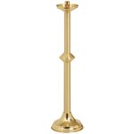 Chandelier d'acolyte laiton 24'' Ht. x 6'' base, Douille7 / 8"
