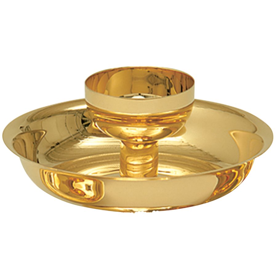 Intinction Set Gold Plated, 7.5" Dia., Satin Finish