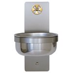 Holy Water Font Stainless Steel  2.5'' x 7'' (4'' bowl)