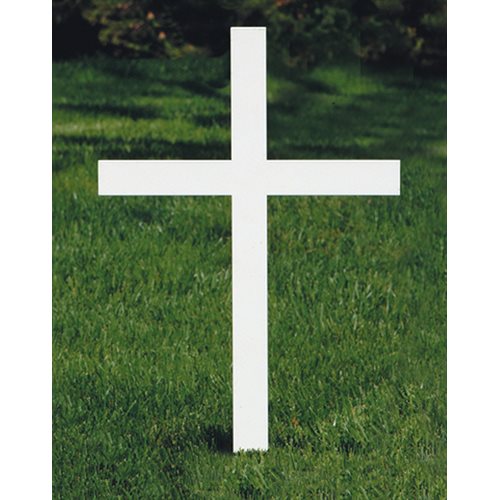 Memorial Cross, Standard design 20'' H. (51 cm)