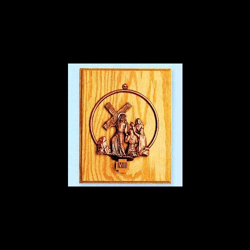 Bronze Stations of the Cross, 7.25'' Ht.x 6'' W. / 14 Stat.