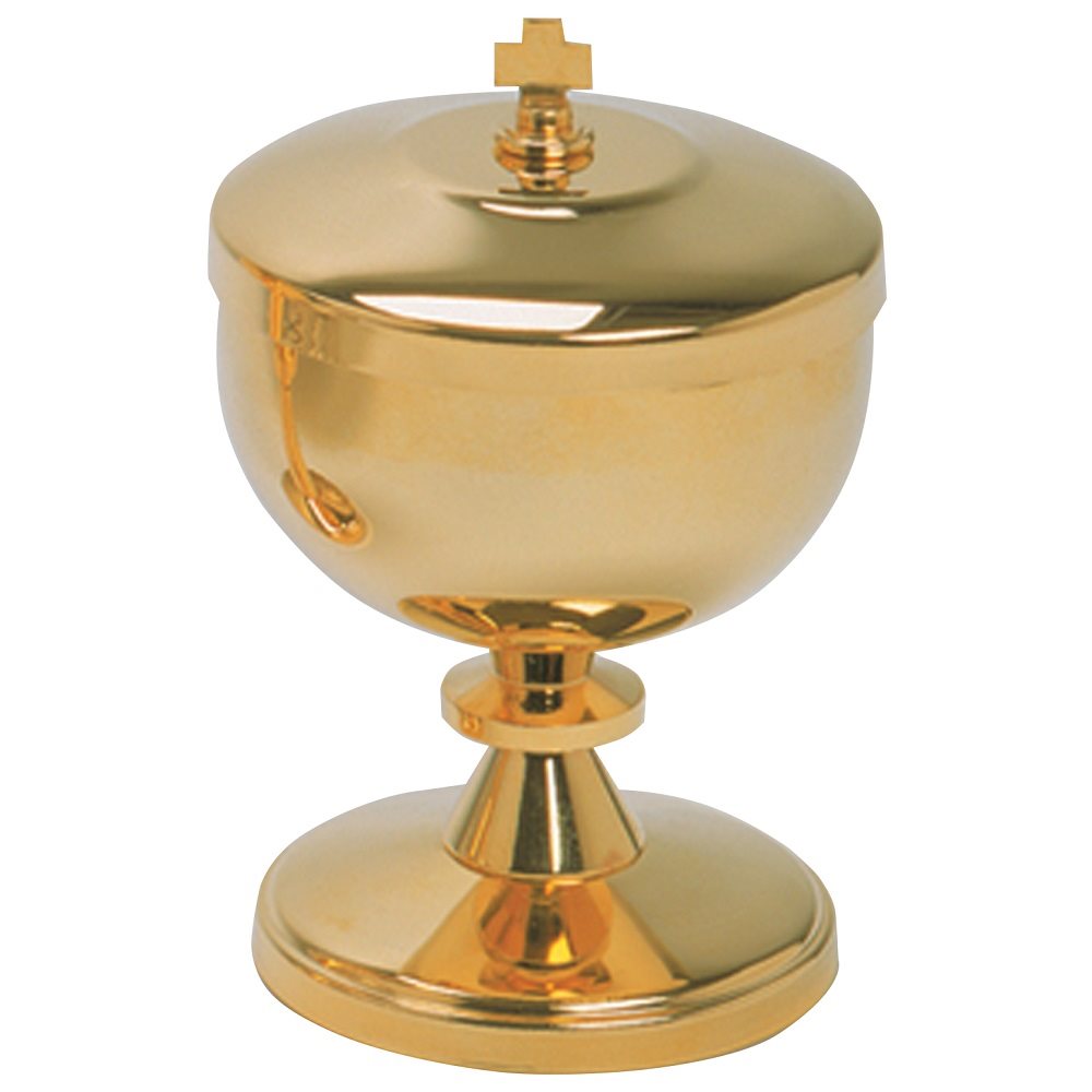 Ciborium, 4 3 / 4" Ht., 24K Gold Plated