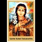 Image Kateri Tekakwhita 3" x 5", prière au verso  /  pqt 100