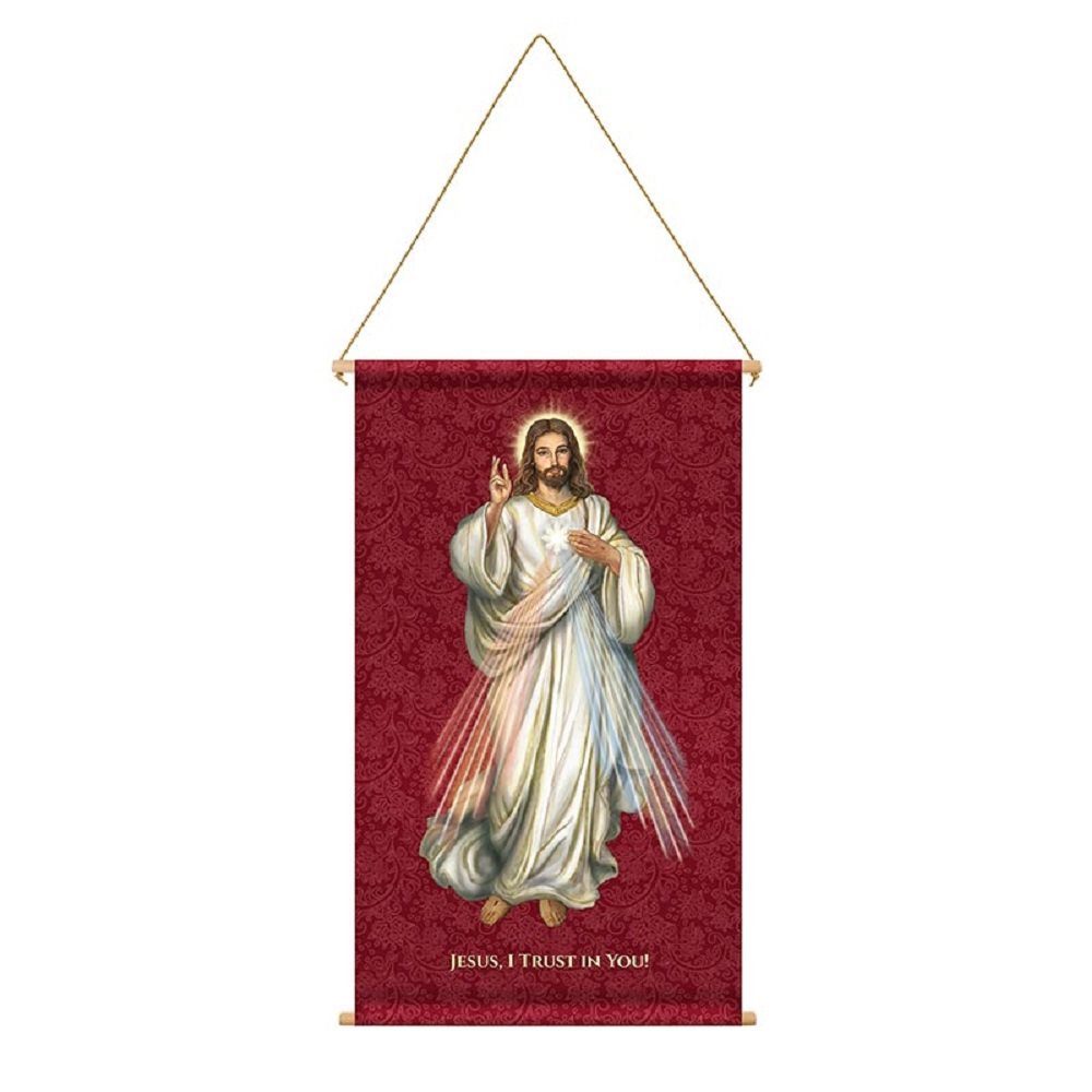 Devotional Series Banner - Divine Mercy, 24" x 40" / ea