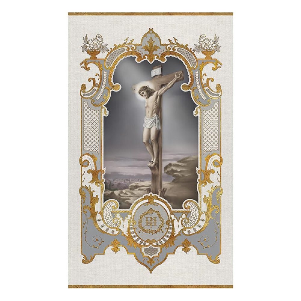 Crucifixion Vintage Banner, 24" x 40" (61 x 102 cm) / ea