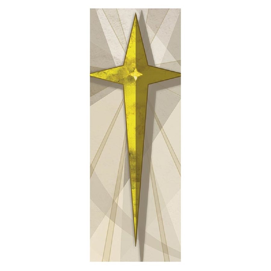 Star of Bethlehem Banner, 24" x 72" (61 x 182 cm) / ea