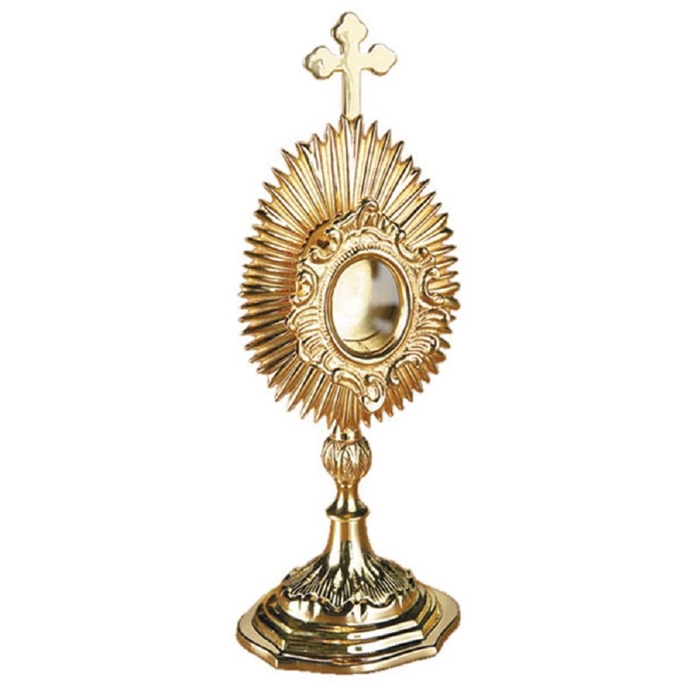 Small Monstrance Reliquary, 10" Ht.