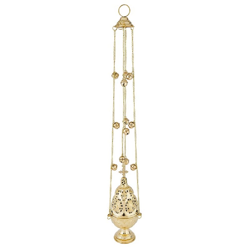 Thessalonica Hanging Censer, 11" Ht.