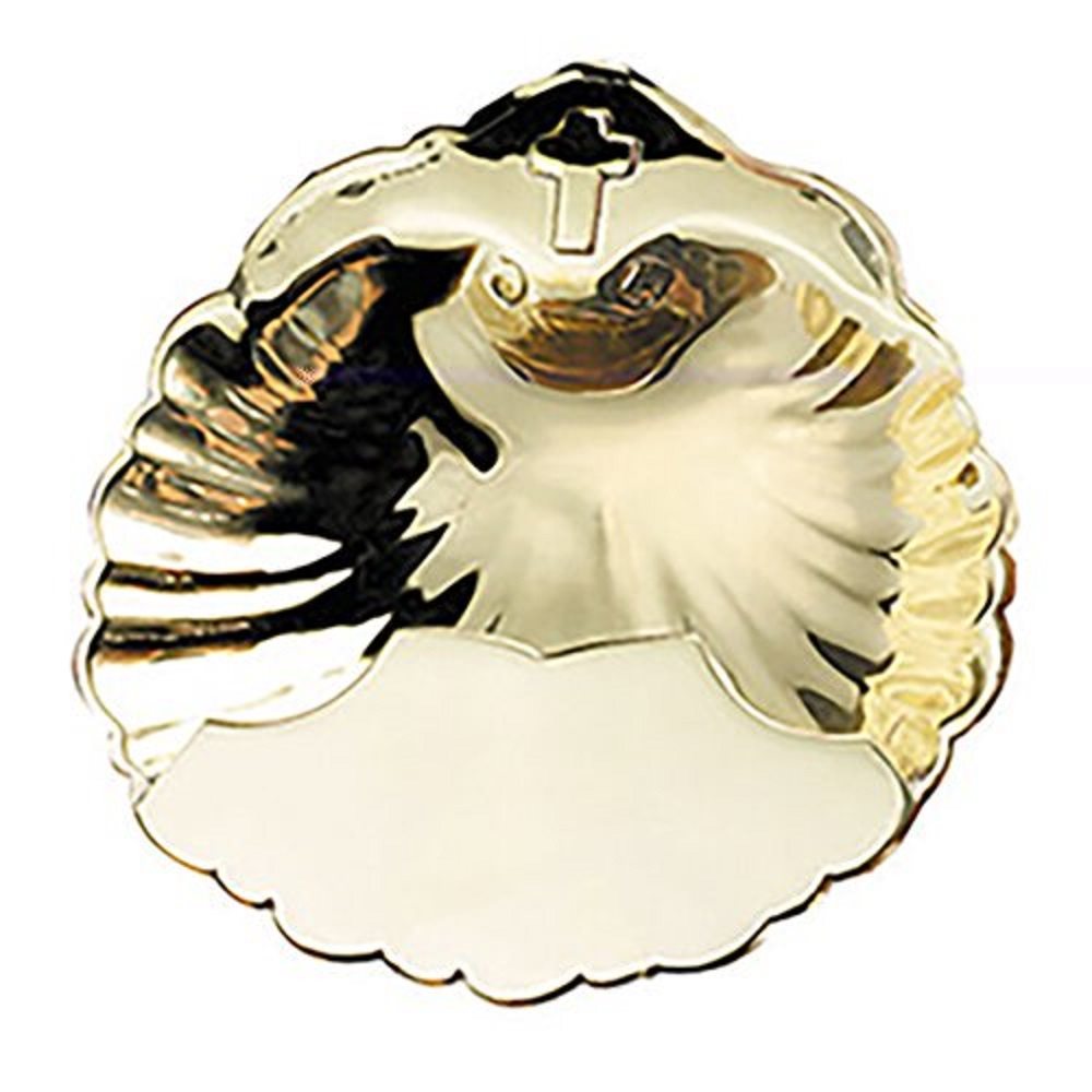 Coquille de baptême doré 4.75" (12 cm)