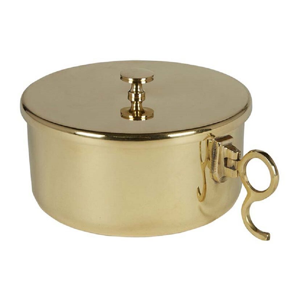 300 Host Brass Stacking Ciboria with Lid