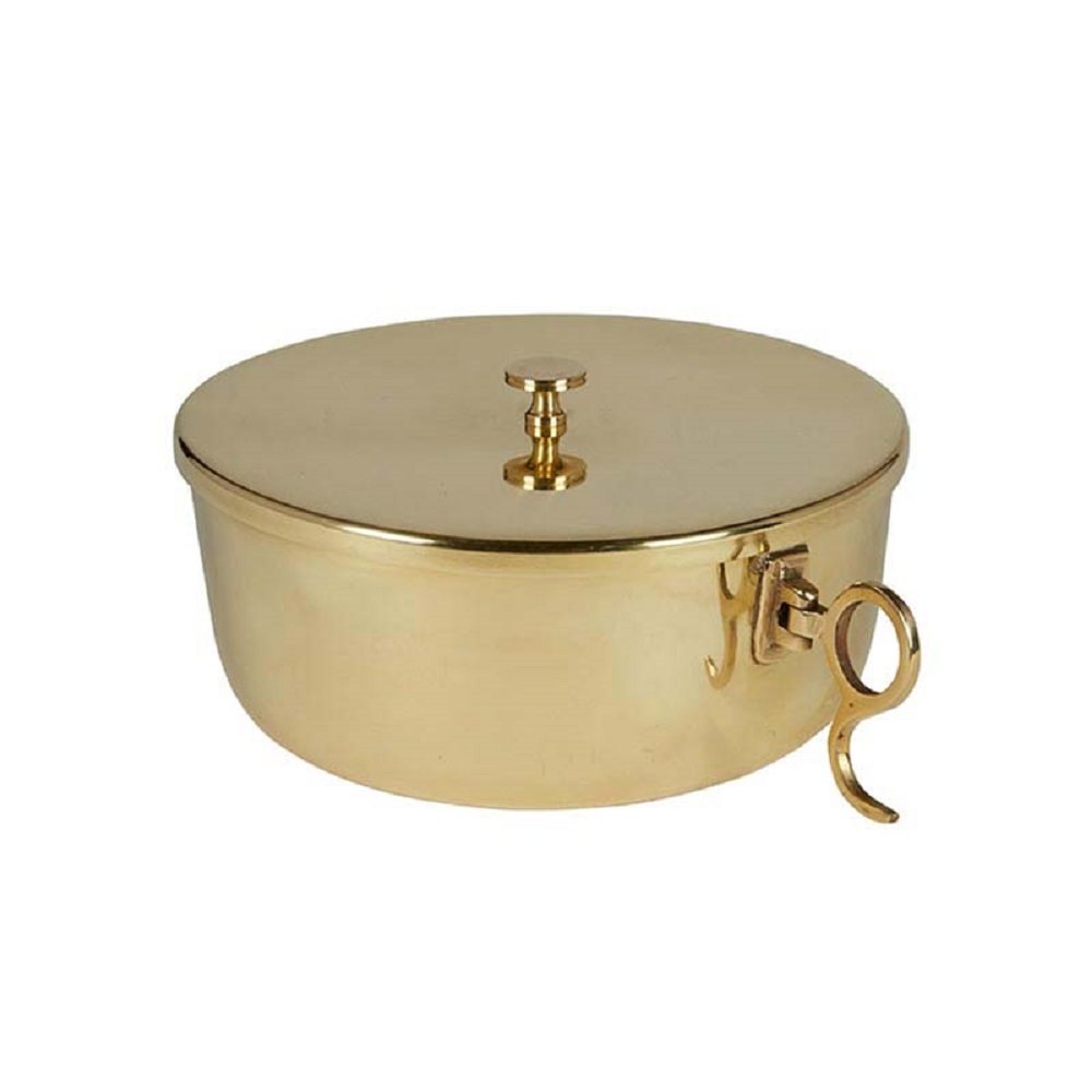600 Host Brass Stacking Ciboria with Lid