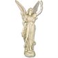 Fiberglass Angel Of Light-Left Statue, 45" (114 cm) Ht.