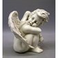 Fiberglass Outdoor Statue Angel Sweet Dreams, 12" (30.5 cm)