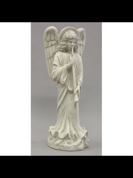 Statue Ext. Ange Jour du Jugement 18" (46 cm) Ht. en FDV